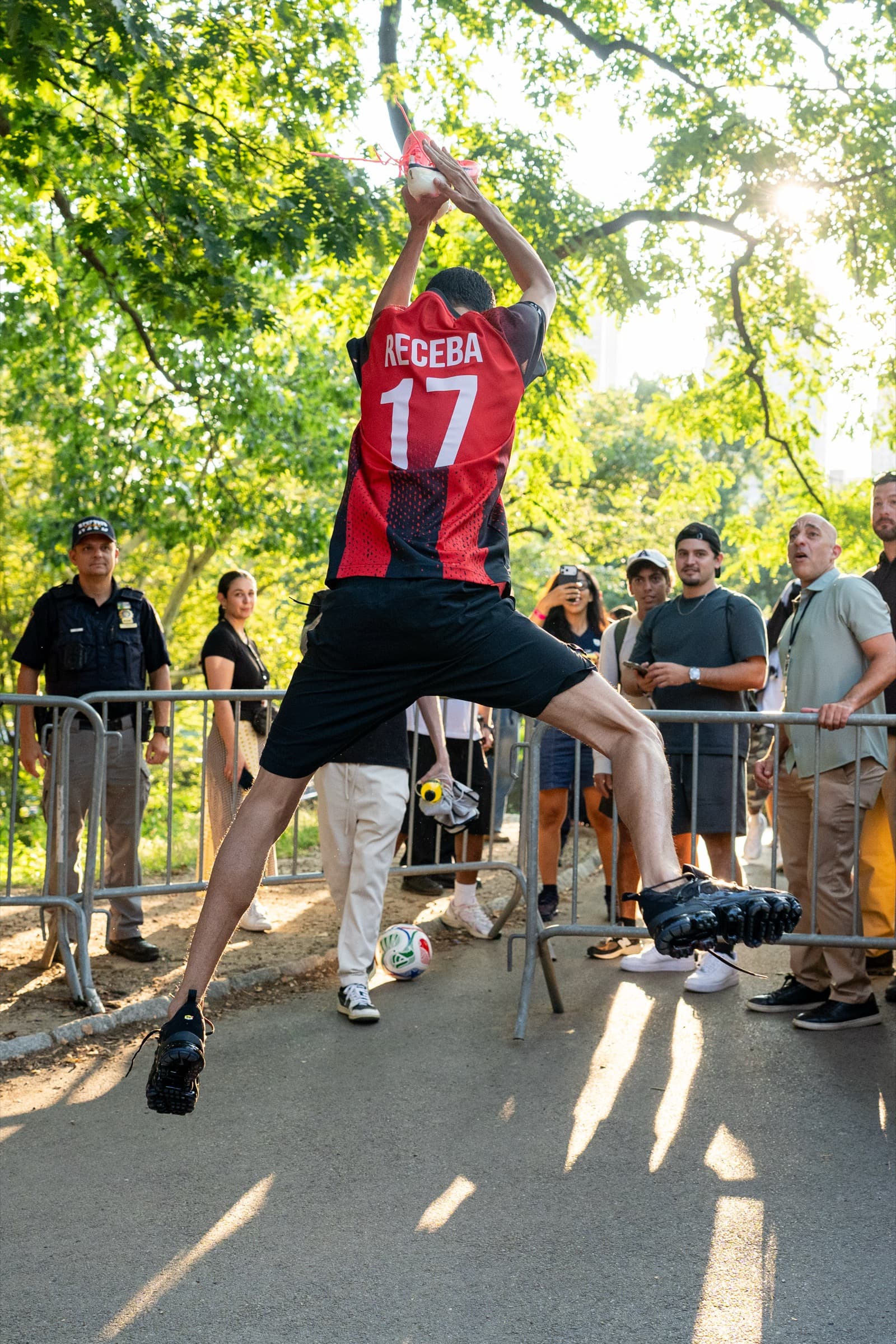 YouTube × FIFA Creator Cup, Central Park · frame 15
