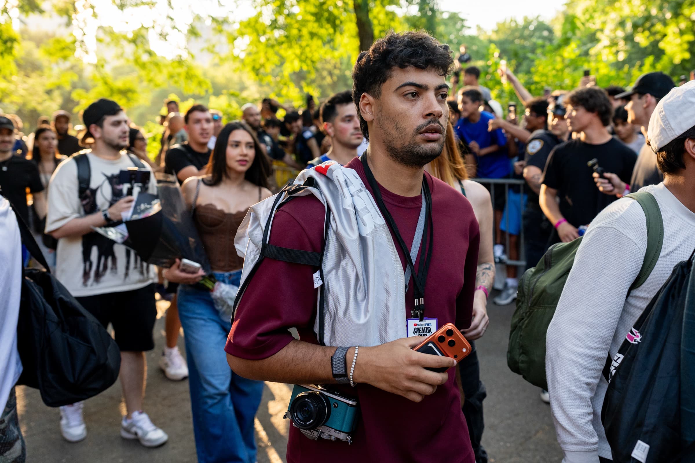YouTube × FIFA Creator Cup, Central Park · frame 19