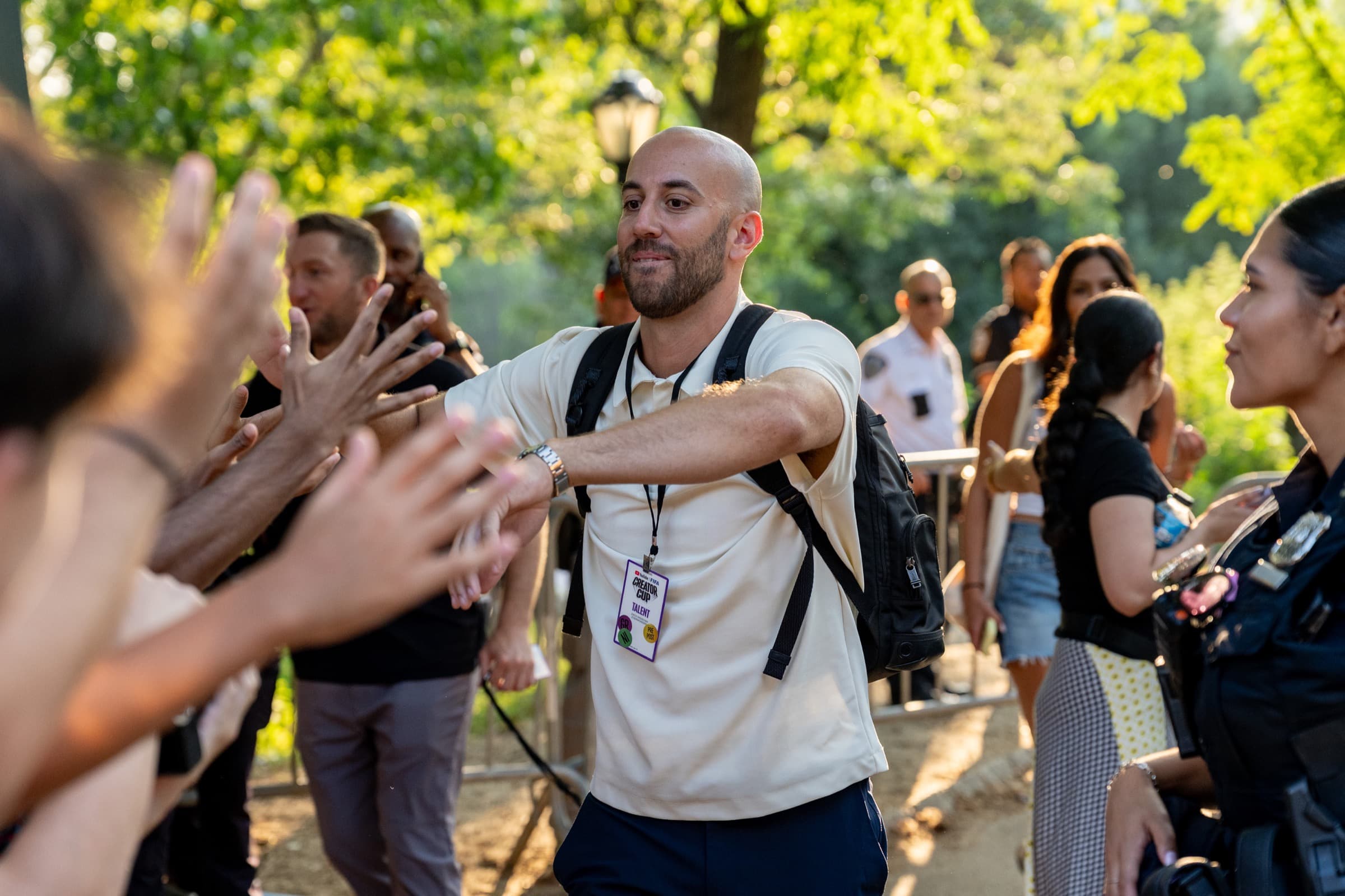YouTube × FIFA Creator Cup, Central Park · frame 22